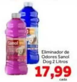 Shibata Supermercados Eliminador de Odores Sanol Dog oferta