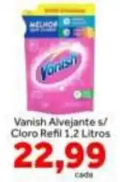 Shibata Supermercados Vanish Alvejante s/ Cloro Refil oferta