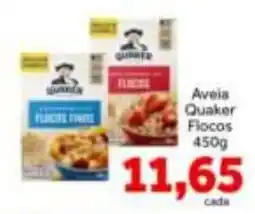 Shibata Supermercados Aveia Quaker Fiocos oferta