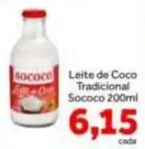 Shibata Supermercados Leite de Coco Tradicional Sococo oferta