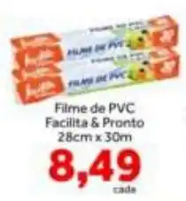 Shibata Supermercados Filme de pvc facilita & pronto oferta