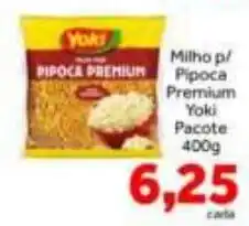 Shibata Supermercados Milho p/ Pipoca Premium Yoki oferta
