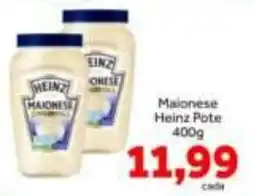 Shibata Supermercados Maionese heinz oferta