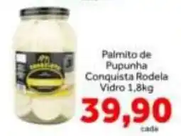 Shibata Supermercados Palmito de Pupunha Conquista Rodela Vidro oferta