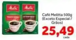 Shibata Supermercados Café Melitta oferta