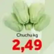 Shibata Supermercados Chuchu kg oferta