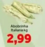 Shibata Supermercados Abobrinha italiana oferta