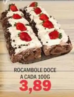 Supermercados Mendonça Rocambole doce oferta