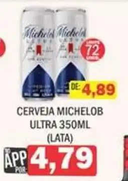 Supermercados Mendonça Cerveja michelob ultra oferta