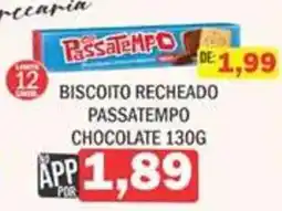 Supermercados Mendonça Biscoito recheado passatempo chocolate oferta
