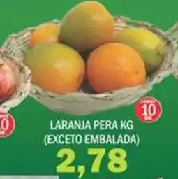Supermercados Mendonça Laranja pera kg oferta