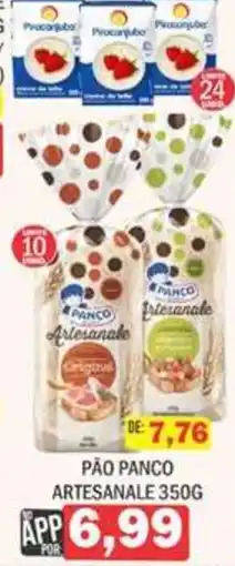 Supermercados Mendonça Pão panco artesanale oferta