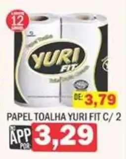 Supermercados Mendonça papel toalha yuri fit oferta