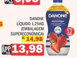 Supermercados Mendonça Danone liquido oferta