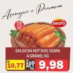 Supermercados Mendonça Salsicha hot dog seara oferta