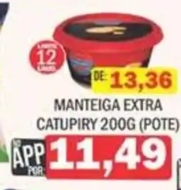 Supermercados Mendonça Manteiga extra catupiry oferta