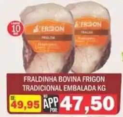 Supermercados Mendonça Fraldinha bovina frigon tradicional embalada kg oferta