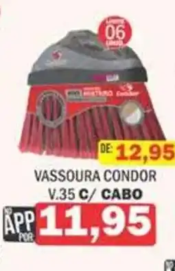 Supermercados Mendonça vassoura condor oferta