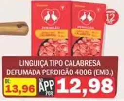 Supermercados Mendonça Linguiça tipo calabresa oferta