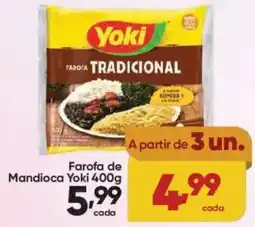 Lopes Supermercados Farofa de Mandioca Yoki oferta