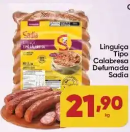 Lopes Supermercados Linguiça Tipo Calabresa Defumada Sadia oferta