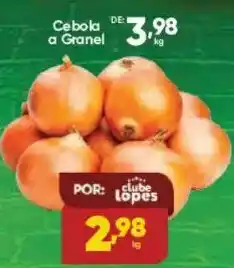 Lopes Supermercados Cebola a granel oferta