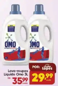 Lava-roupas Líquido Omo 3L
