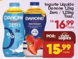 Lopes Supermercados Lactose Livre Danone Zero oferta