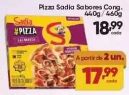 Lopes Supermercados Pizza sadia sabores cong. oferta