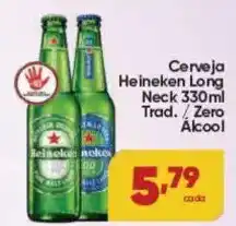 Lopes Supermercados Cerveja Heineken Long Neck oferta