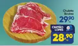 Lopes Supermercados Chuleta Bovina oferta