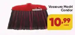 Lopes Supermercados Vassoura Madri Condor oferta