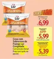 Atacadão Lar - coxa com sobrecoxa de frango congelada oferta