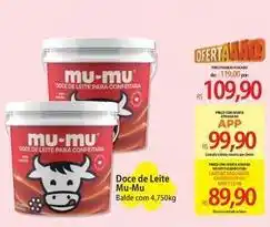 Atacadão Mu-mu - doce de leite oferta