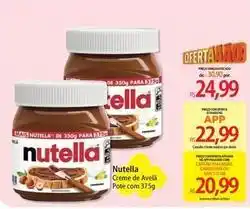 Atacadão Ferrero - nutella creme de aveia oferta