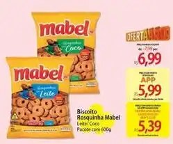 Atacadão Mabel - biscoito rosquinha oferta