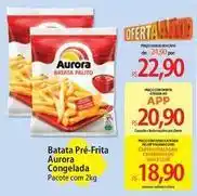 Atacadão Aurora - batata pre-frita congelada oferta