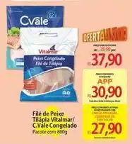 Atacadão Vitalmar - filé de peixe tilápia oferta