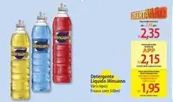 Atacadão Minuano - detergente líquido oferta