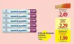 Atacadão Catarinão - folha de aluminio oferta