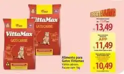 Atacadão Vittamax - alimento para gatos oferta