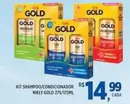 DB Supermercados Niely - kit shampoo/condicionador gold 275/125ml oferta
