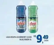 DB Supermercados Brinort - lava roupa liq clean blue/green oferta