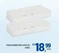 DB Supermercados Toalha banho meg oferta