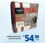 DB Supermercados Bom - edredom dupla face delicato oferta
