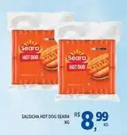 DB Supermercados Seara - salsicha hot dog oferta