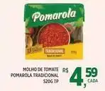 DB Supermercados Pomarola - molho de tomate tradicional oferta