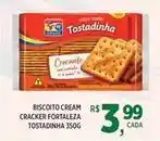 DB Supermercados Crocante - biscoito cream cracker fortaleza tostadinha oferta