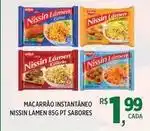 DB Supermercados Nissin - macarrão instantâneo lamen oferta