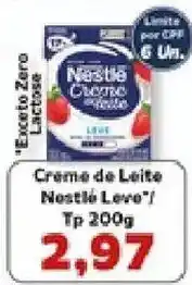 Supermercados Tauste Creme de Leite Nestlé Leve oferta